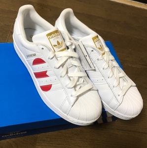 adidas アディダス★SUPERSTAR スーパースター★ハート柄★スニーカー★25cm