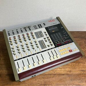 貴重 AKAI MG614 マルチトラックレコーダー 通電のみ確認 ジャンク 6チャンネル ミキサー 4トラック カセットレコーダー professional PA