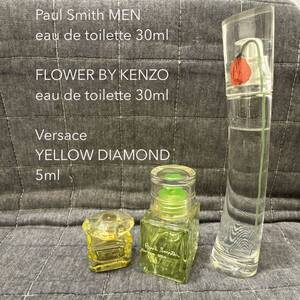 ポールスミス メン フラワー バイ KENZO ヴェルサーチ YELLOW DIAMOND 香水セット