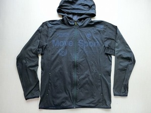 DESCENTE デサント Move Sport ムーブスポーツ スウェット タフスウェット フード付 DMMLJF12 L USED