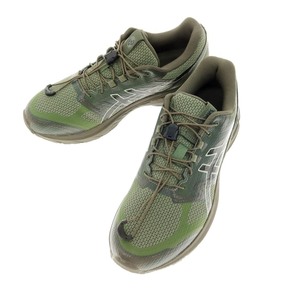 【中古】アシックス asics × San San Gear 2024年秋冬 GEL-TERRAIN スニーカー オリーブ【サイズ27cm】