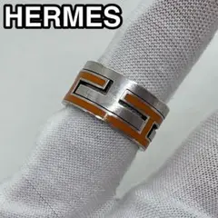 HERMES エルメス　指輪　ムーブアッシュ H ロゴ リング  Ag 925