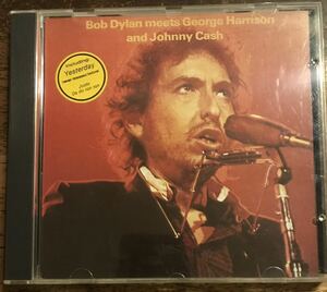 Bob Dylan / Bob Dylan Meets George Harrison and Johnny Cash / 1CD / Pressed CD / Unreleased Studio Outtakes & Sessions / Very Rar