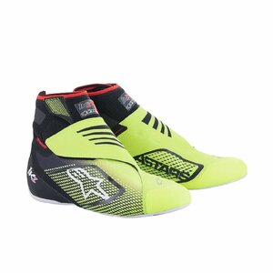 alpinestars(アルパインスターズ) カートシューズ TECH-1 KZ V2 SHOES (サイズUSD： 10) 155 BLACK YELLOW FLUO