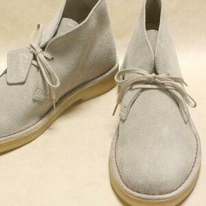 クラークス デザートブーツ CLARKS DESERT サンドベージュ US7.0 正規新品　即日発送