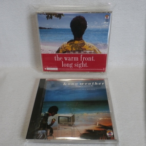 ＜美品＞　杉山清貴　CD2枚　セットまとめて　/　the warm front,long sight | kona weather　　国内正規セル版