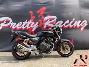 プリティー HONDA CB400SF REVO NC42【極タイプ２】 マフラー メッキ