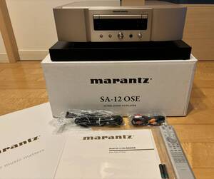 マランツ　marantz SA-12 OSE SACD プレーヤー　ほぼ新品