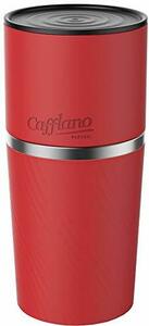 カフラーノ Cafflano ポータブル コーヒーメーカー アウトドア ハンドドリップ コーヒーミル 粗細調節可 ペーパ