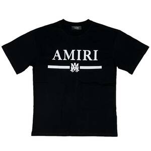 [並行輸入品] AMIRI アミリ M.A. Bar S/S T shirt MAバー 半袖 Tシャツ (ブラック) (XL)