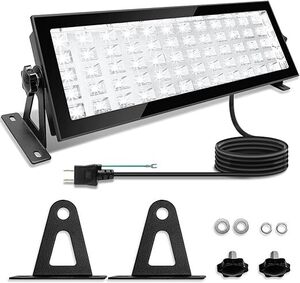 120W LED投光器 アウトドア1200w白熱ライト相当 超高輝度6000k 昼光色 IP66防水 LEDアウトドア投光器 LEDガーデンライト LEDワークライト