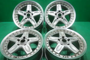 L2115 送料無料 RAYS VOLK RACING 16-7J / 16-8J +37 PCD114.3 ハブ径73mm 5H 4本セット 16インチ C-V PRO 希少