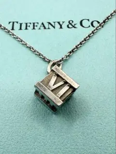 TIFFANY&Co. ティファニー　アトラス　キューブ　ネックレス　シルバー