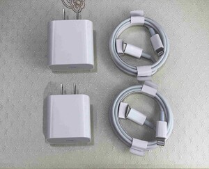 @2個 充電器 1m2本 タイプC iPhone ライトニングケーブル 充電ケーブル 急速正規品同等 高速純正品同等 [mpg]