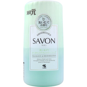 【まとめ買う】消臭元 SAVON(サボン) 洗いあがりすっきりシトラスシャワーソープ 400mL×20個セット