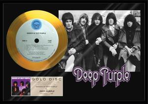 ディープ・パープル!Shades of Deep Purple24金ゴールドディスク