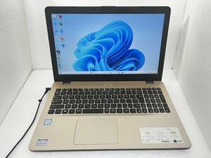 美品 180日保証ASUS F542UA i5 8250U/新品16G/新品SSD512G/Win11 Pro/Office2021/PowerDVD