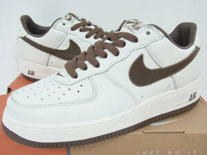 新品箱付 2004 NIKE WMNS AIR FORCE 1 PREMIUM SAIL BROWN ナイキ エア フォース プレミアム セイル ブラウン 26cm US9 309439-121