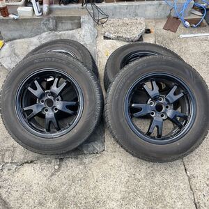 ZVW30 プリウス　後期15インチアルミホイール　4本　スタッドレス タイヤ付き 引取限定 30プリウス 195/65R15 ホイール タイヤ