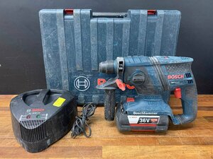 ★中古★動作OK ボッシュ BOSCH 充電式バッテリーハンマードリル GBH36V-LIY 本体/ケース/充電器AL3640CV/バッテリーA3640LIB)倉b