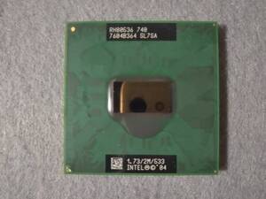 インテル Intel Pentium M 740 SL7SA 1.73GHz 2MB FSB 533MHz ⑬