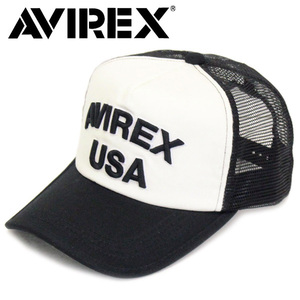 AVIREX (アヴィレックス) AX MESH CAP USA メッシュキャップ 01ホワイト