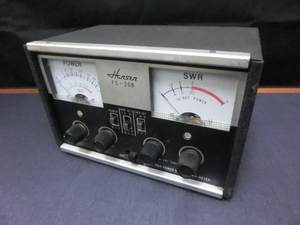 ジャンク品 Hansen ハンセン パワーメーター FS-20B SWR POWER MODULATION METER