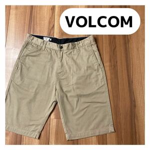 VOLCOM ボルコム ショーツ ハーフパンツ ショートパンツ チノパン ベージュ スケーター スケボー W32 玉mc1901