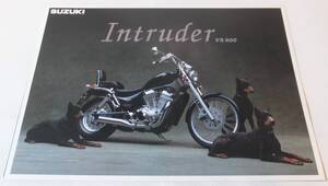 SUZUKI Intruder VS800 (イントルーダー)　カタログ ★Wm3008