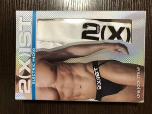 ■■■ 2(x)ist ジョックストラップ ELECTRIC MICRO ONE JOCK STRAP WHITE Lサイズ