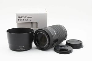 #x21★極上美品★ Canon キヤノン EF-S 55-250mm F4-5.6 IS STM