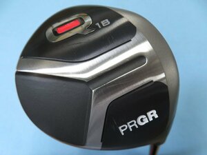 【中古】PRGR（プロギア）2018　Q（キュー）フェアウェイウッド（18°）【HEAVY/ヘヴィ】純正カーボン ＜ヘッドカバーなし＞