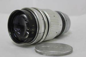 【訳あり品】 【希少】 Soligor Telephoto 135mm 2.8 M42マウントレンズ v7007