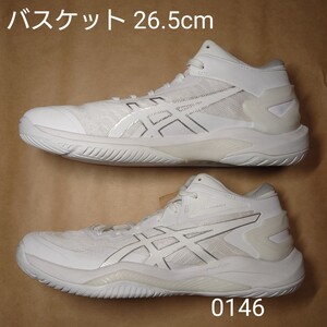 バスケットボールシューズ 26.5cm アシックス asics GELBURST 27 0146