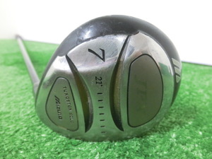 ♪MIZUNO ミズノ JPX 7W フェアウェイウッド 21°/純正 シャフト JPX50 FLEX-R G6433♪