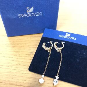 箱付き★【SWAROVSKI】スワロフスキー★ピアス ゴールド GOLD レディース アクセサリー 12