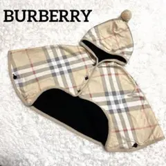 ✨美品✨Burberry LONDON ポンチョ メガチェック リバーシブル