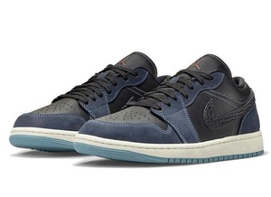 22㌢ 新品 ナイキ エア ジョーダン 1 ロー SE FJ5478-010 NIKE W AIR JORDAN 1 LOW SE メンズ 女性 レディース 箱なし 送料無料 