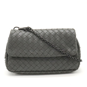 BOTTEGA VENETA ボッテガ ヴェネタ イントレチャート ショルダーバッグ チェーンショルダー ポシェット 2WAY