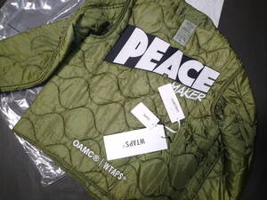 新品未使用　ナンバリング付　Sサイズ　WTAPS ×　OAMC PEACE MAKER JACKET OD ライナージャケット　