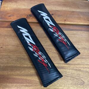 MAZDA MZ RACING 左右セット シートベルトパッド 使用済み 美品