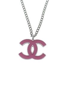 CHANEL◆ネックレス/-/PNK/トップ有/レディース