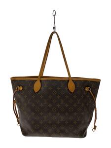 LOUIS VUITTON◆1)ネヴァーフルMM_モノグラム・キャンバス_BRW/PVC/BRW/パイピングスレ有