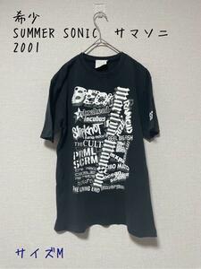 希少　SUMMER SONIC サマソニ 2001 バンドTシャツ M