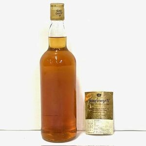 仙101【未開栓】King George IV スコッチ ウイスキー 750ml 43% キング ジョージ 4世 四世 古酒