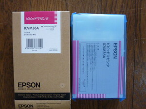 EPSON　エプソン純正インク　ICVM36A　ビビッドマゼンダ　PX-6550