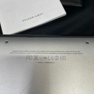 ○87○ MacBook Pro Apple A1278 ノートパソコン　マックブックプロ　通電のみ　動作未確認　ジャンク品