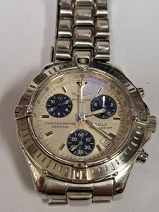  ブライトリング BREITLING A73350 コルト クロノメーター デイト クォーツ 　中古品