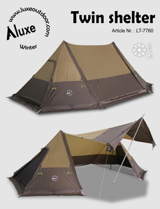 Luxe　ルクセ　Twin Shelter　ツインシェルター　中古