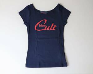 送料無料　未使用　ブルーカルト　Tシャツ　ネイビー　BLUE CULT